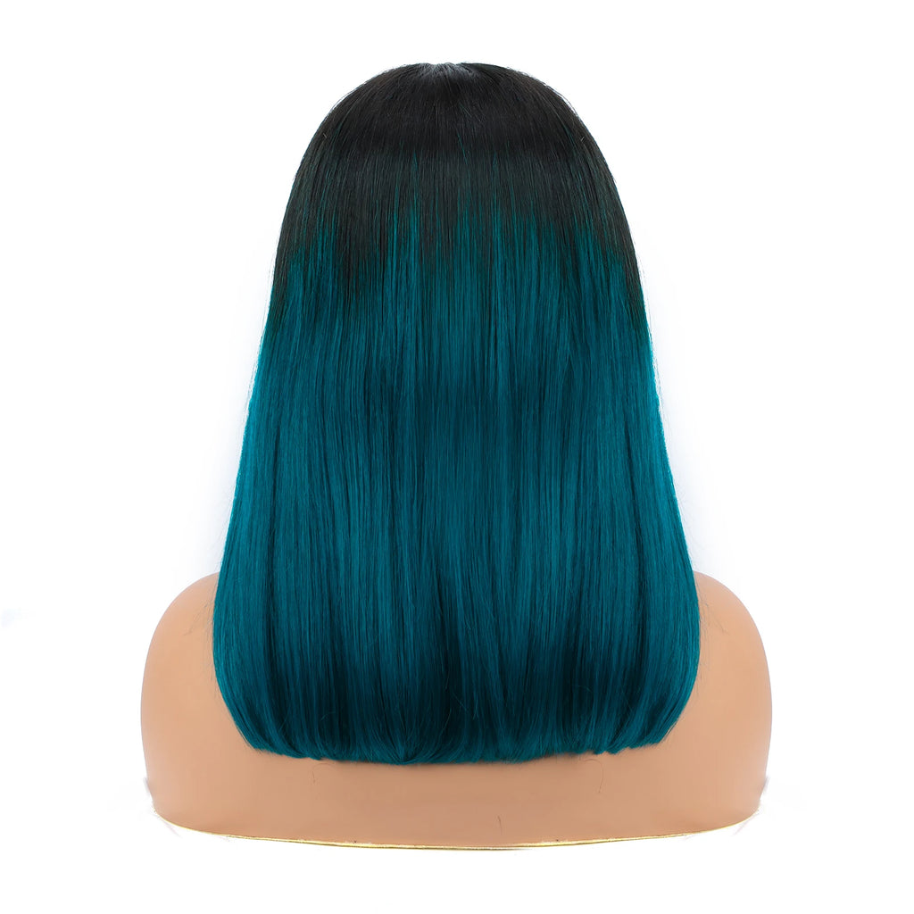 The Emerald Sleek Bob – 4×4 Human Hair Lace Wig