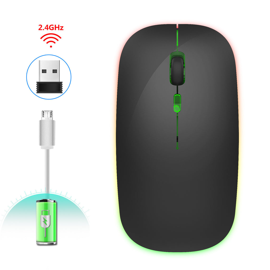 2.4G Luminous Wireless Mouse Silent  Office Mouse