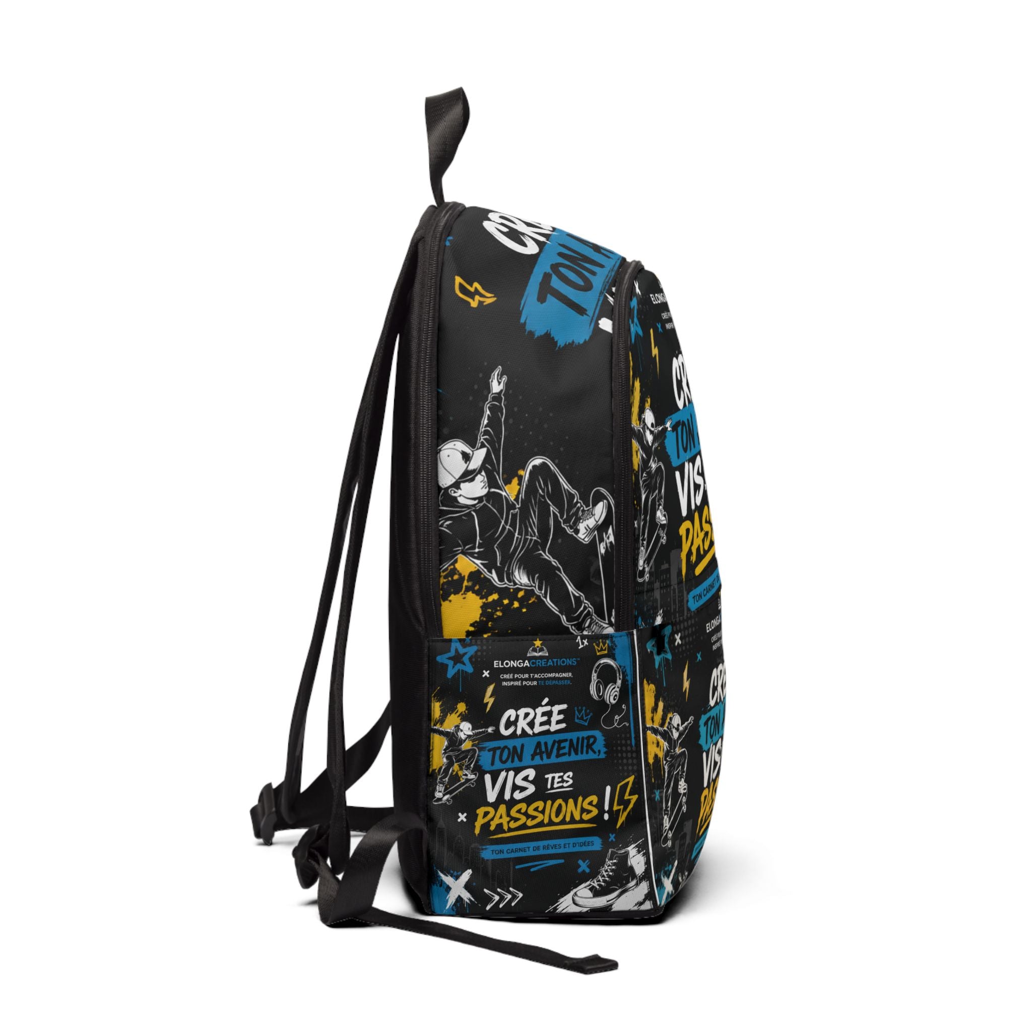 Unisex Fabric Backpack
