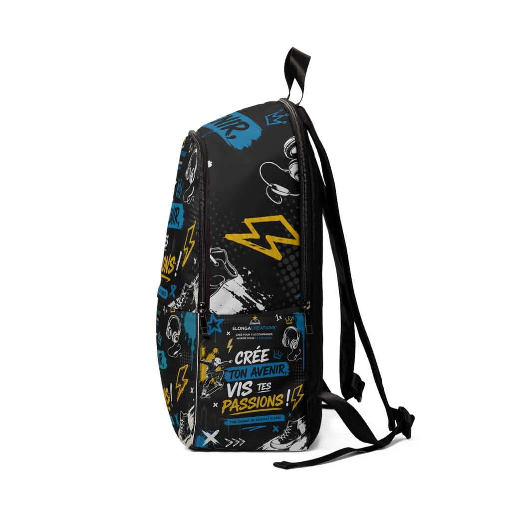 Unisex Fabric Backpack