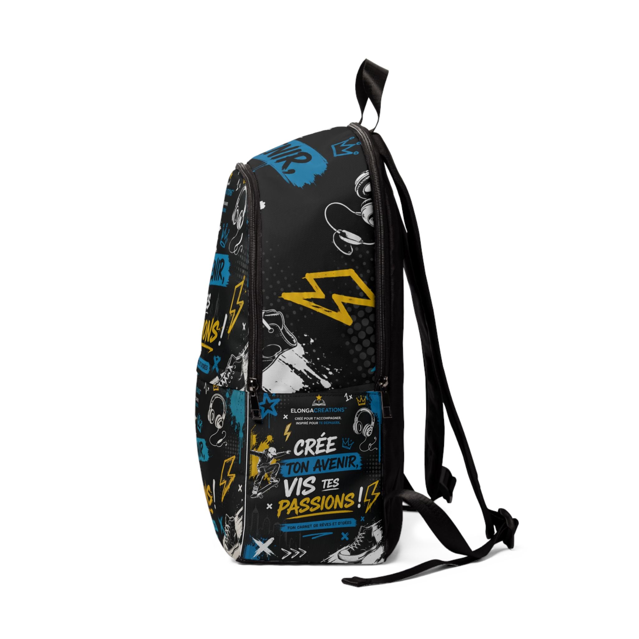 Unisex Fabric Backpack