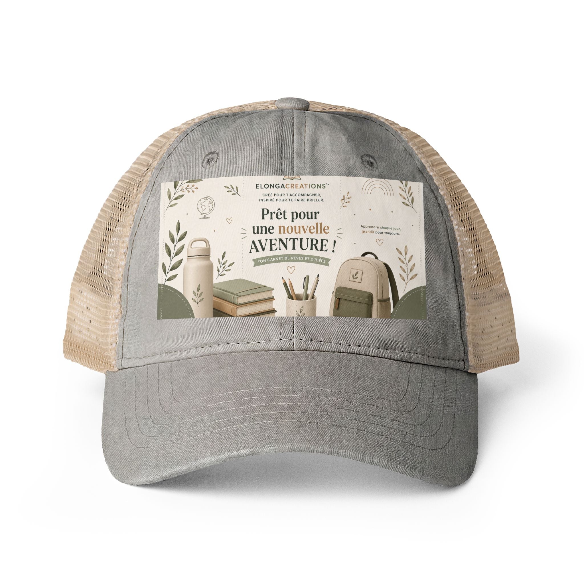 Women's Washed Mesh-Back Cap