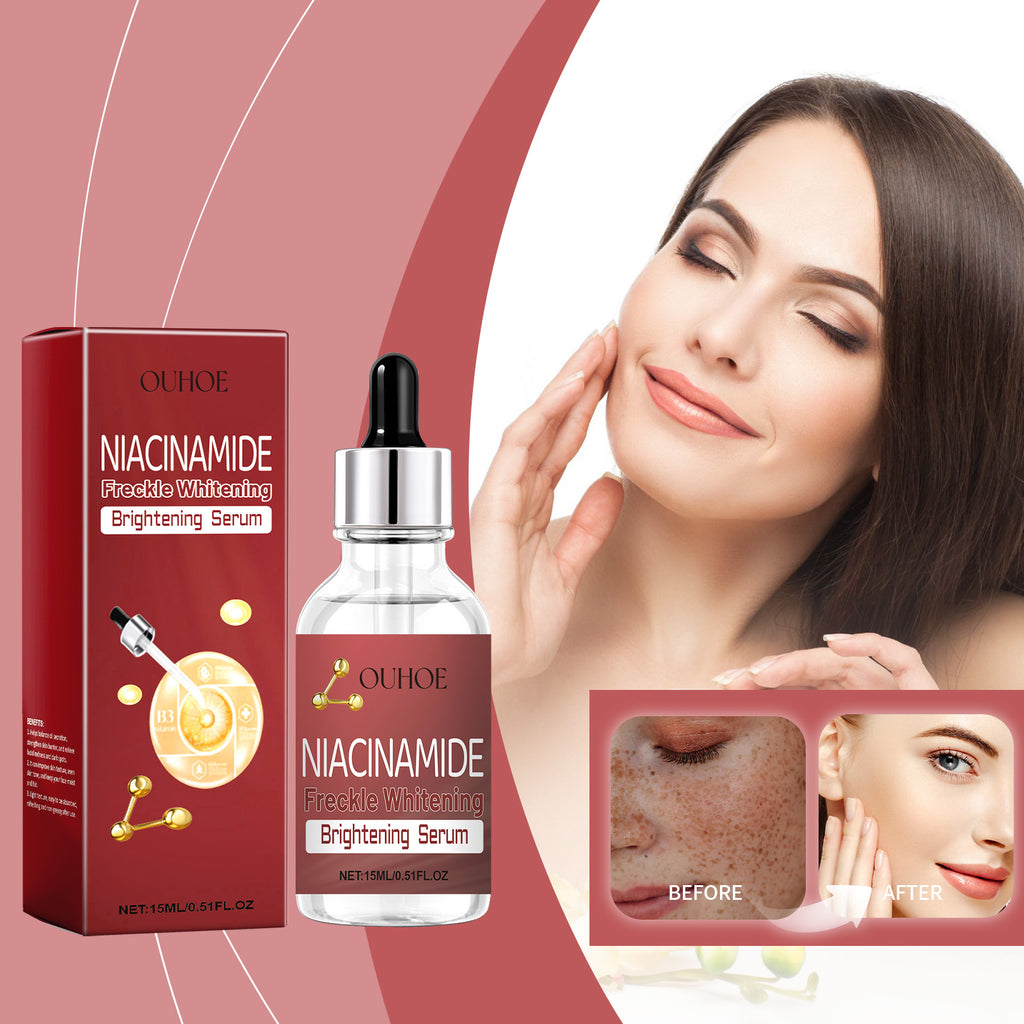 Freckle Whitening Brightening Serum, Brightening And Firming Skin Plant Extract