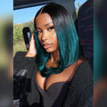 The Emerald Sleek Bob – 4×4 Human Hair Lace Wig