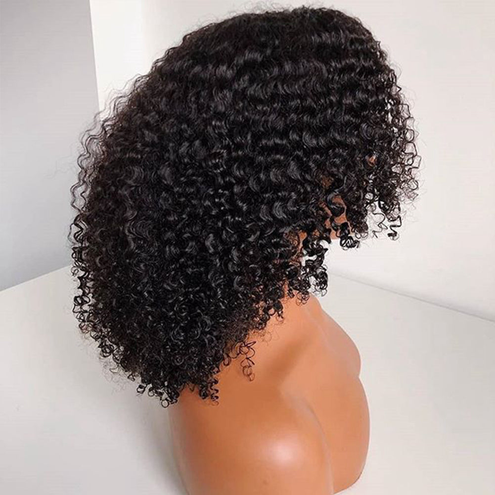The Defined Curl Bob – Curly Lace Front Synthetic Wig r