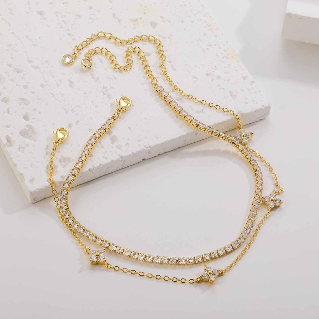 Brass ankle chain