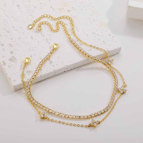 Brass ankle chain