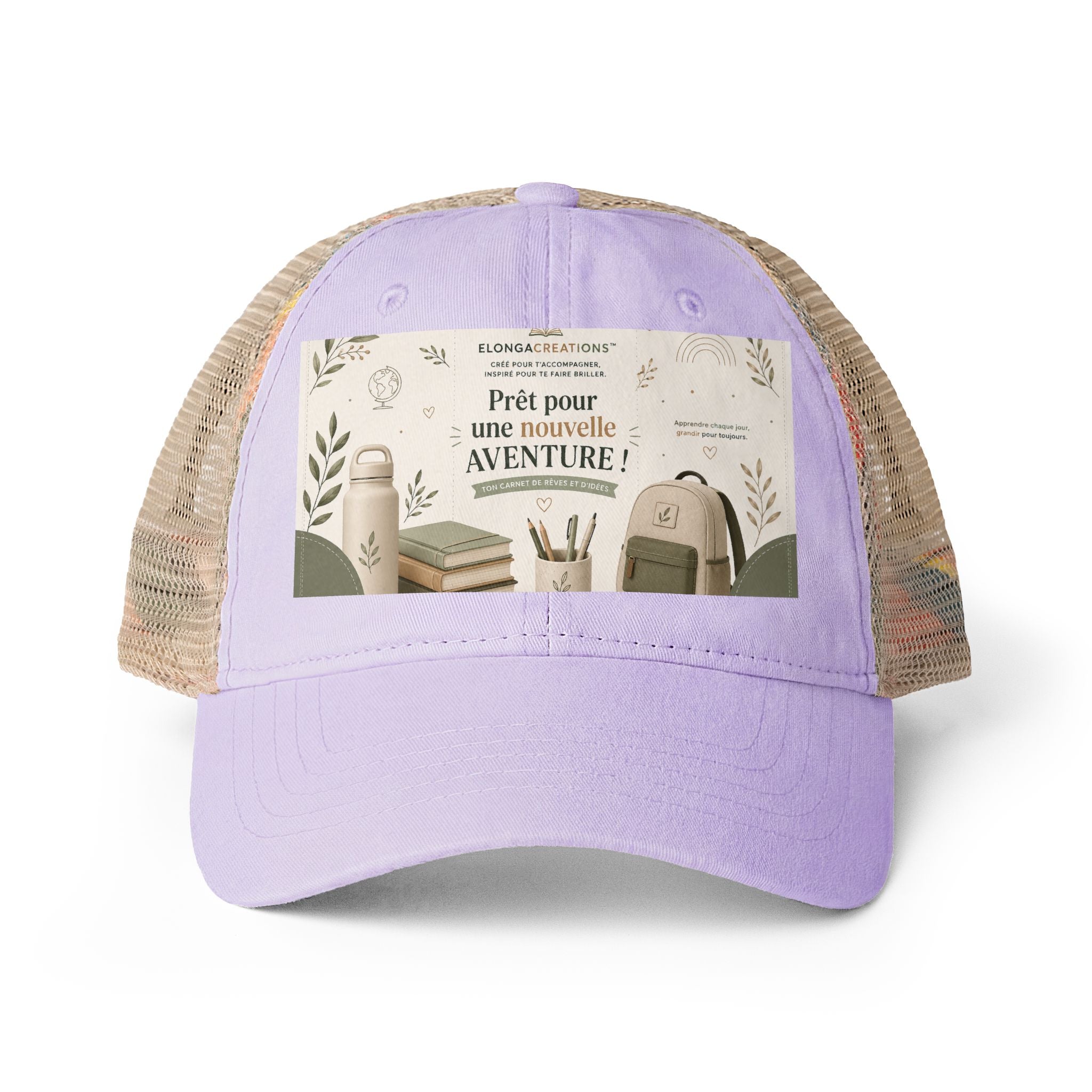 Women's Washed Mesh-Back Cap
