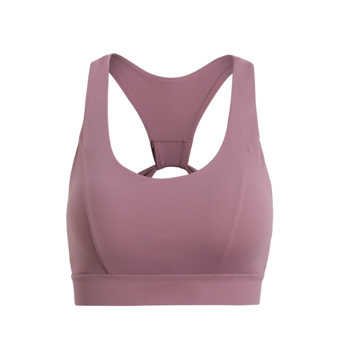 Brassière sport femme - Yoga, dos nu, maintien intégré