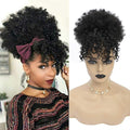 The Royal Puff – Curly Synthetic Updo Wig