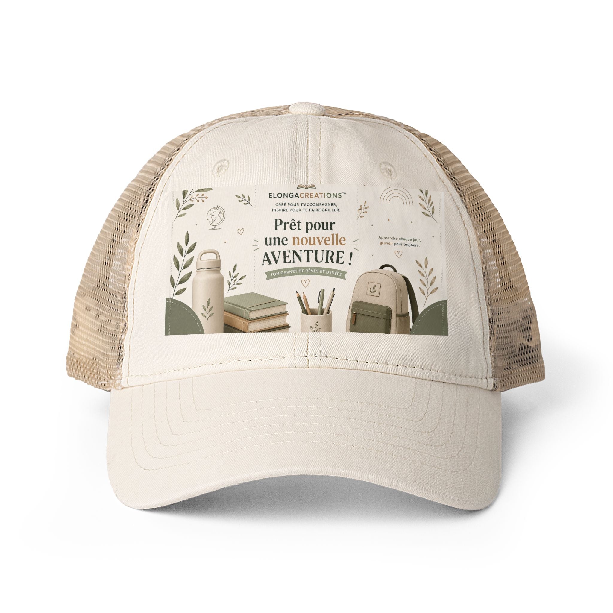 Women's Washed Mesh-Back Cap