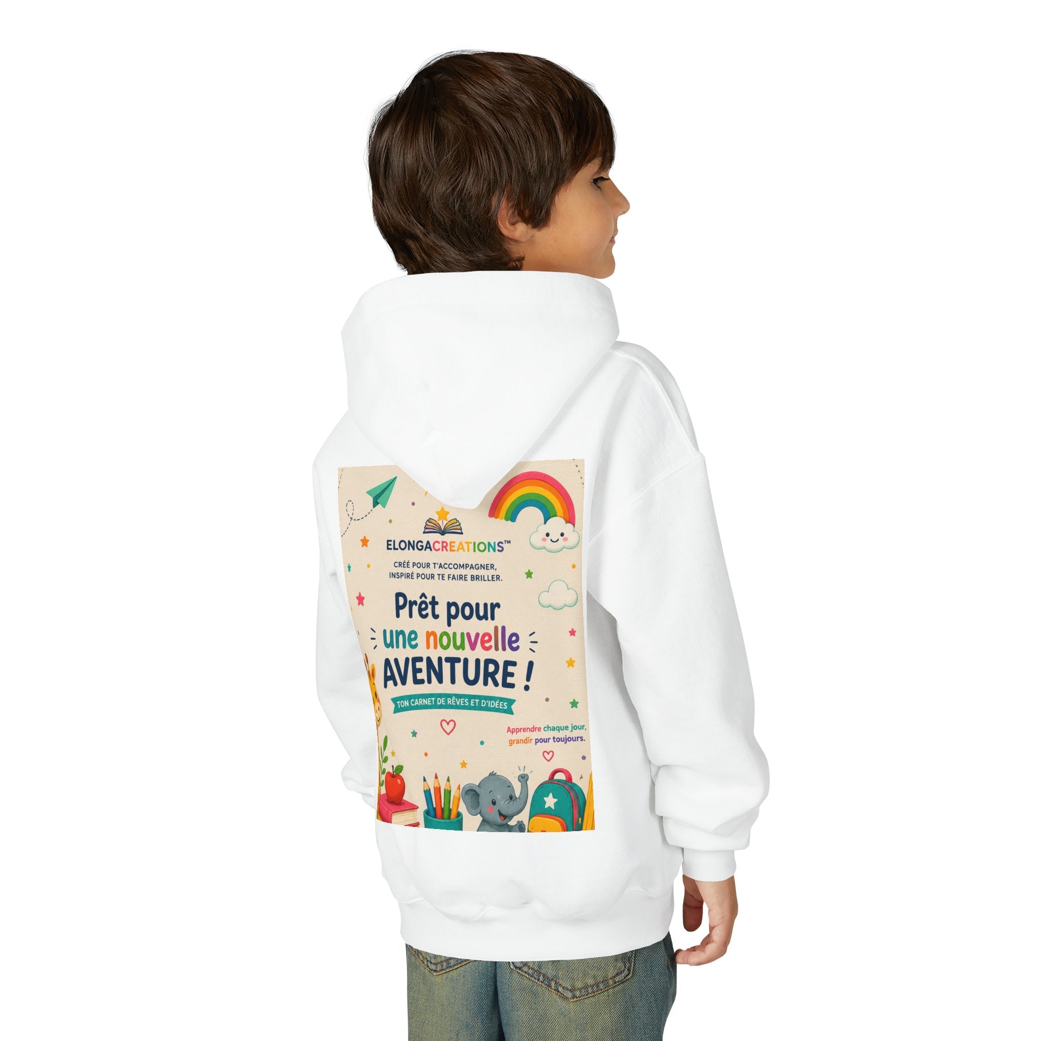 Youth Heavy Blend Hooded Sweatshirt