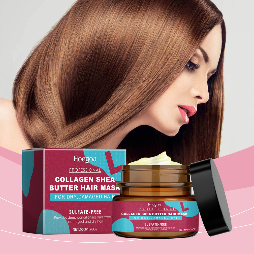 Hoegoa Keratin Hair Mask Restores And Nourishes Dry Hair With A Shiny Keratin Hair Mask