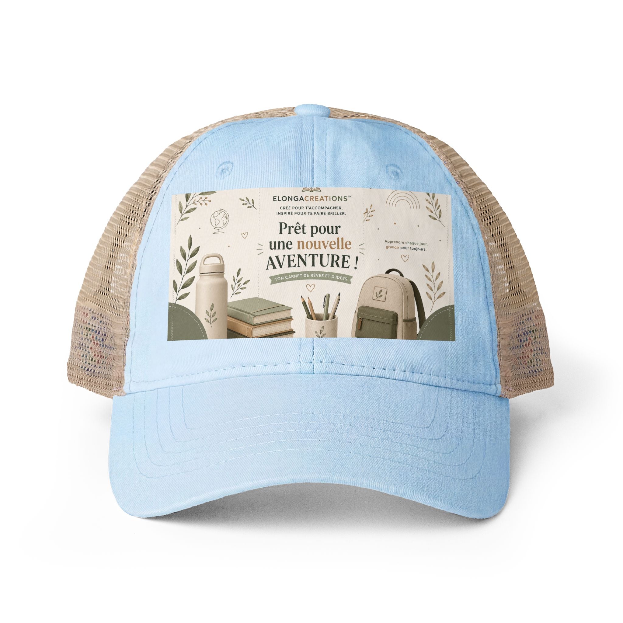 Women's Washed Mesh-Back Cap