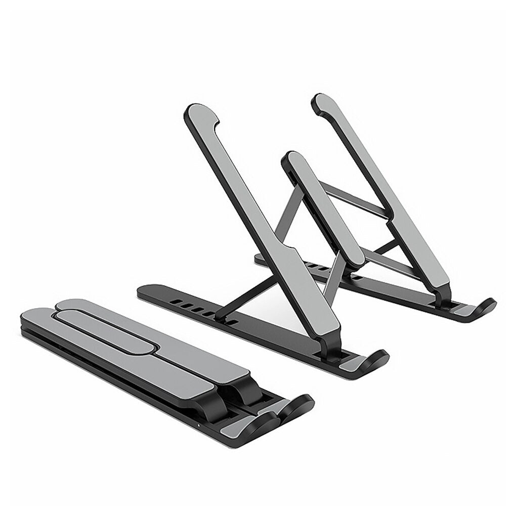 Stand Foldable Height Adjustable Support Base Computer Cooling Stand Hollow Design Holder