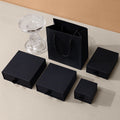 High-end black and white jewelry box, ring, bracelet, jewelry box, exquisite bracelet and jewelry packaging box