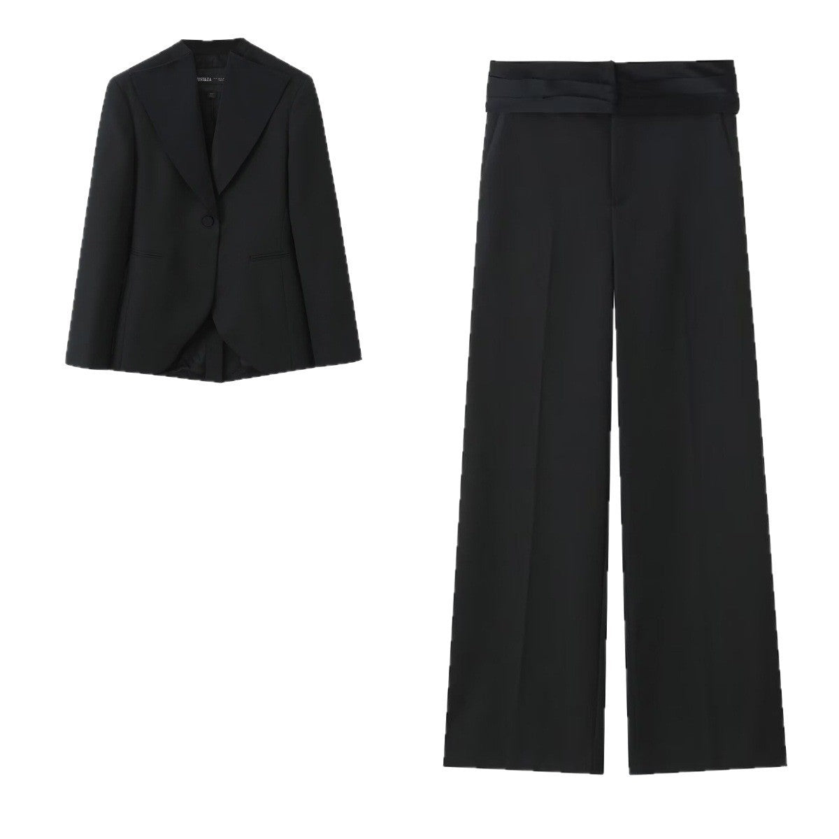 Belt suit+pants set