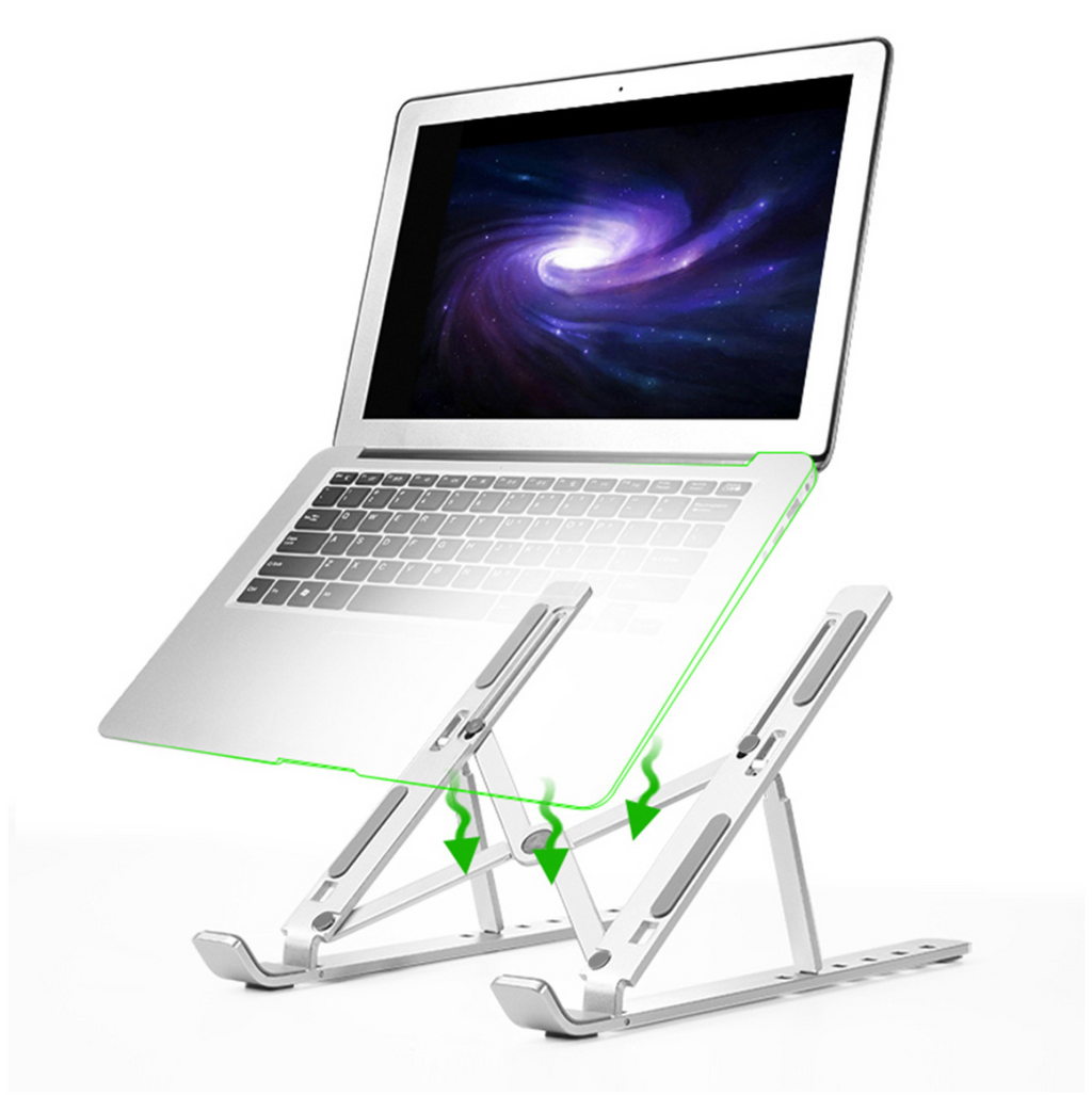 N3 Adjustable Bracket Holder Stand Computer Notebook Stand with Silicone Non-slip Pad