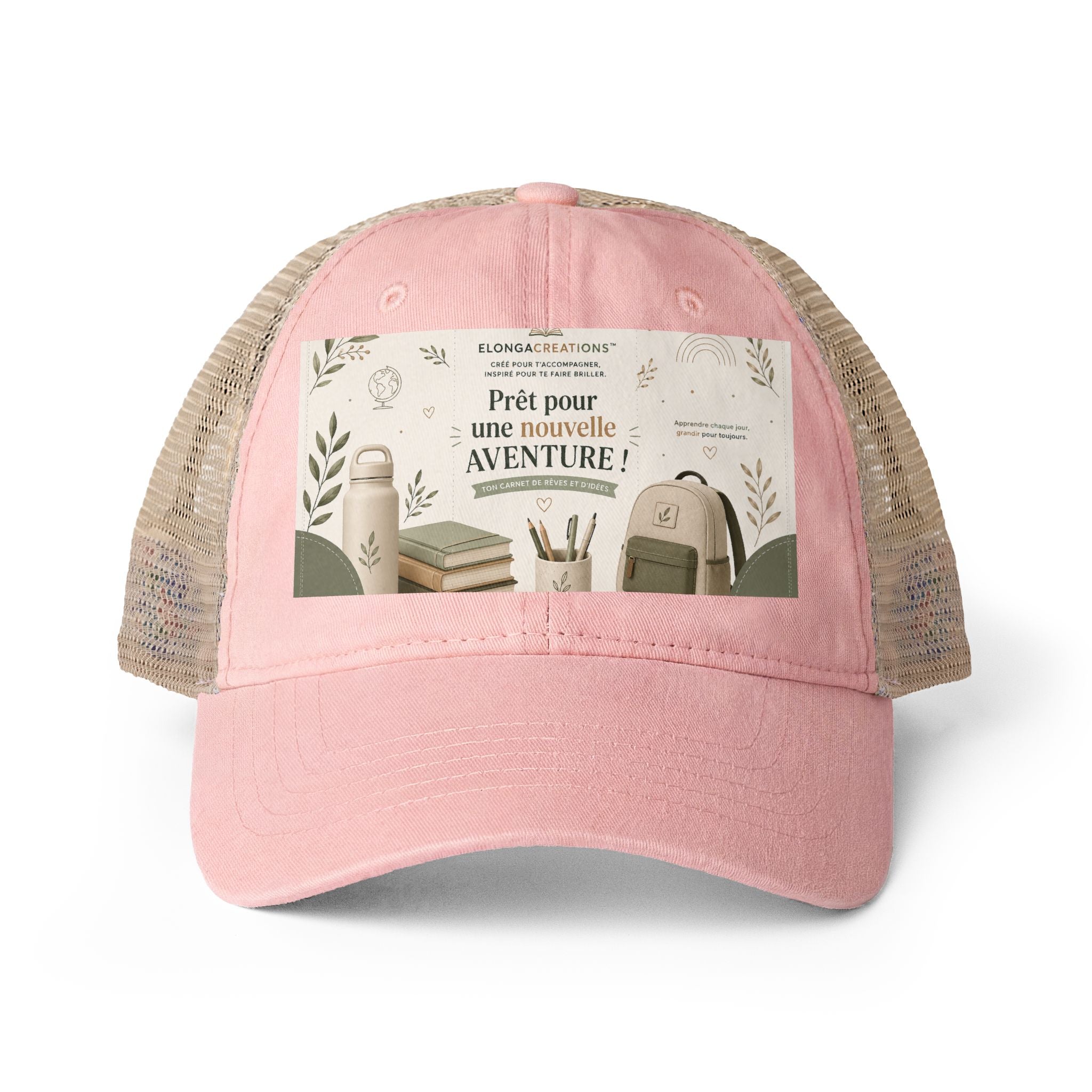 Women's Washed Mesh-Back Cap