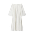 Women's Fashion Casual One-Shoulder Linen Dress