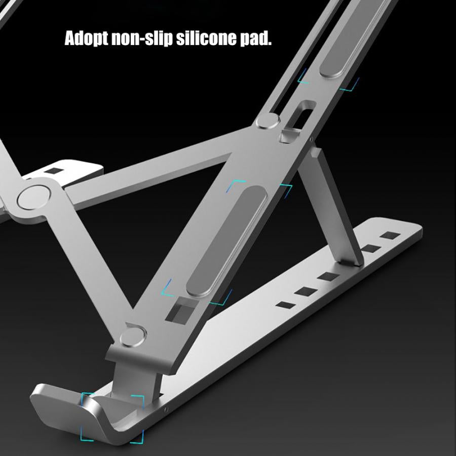 N3 Adjustable Bracket Holder Stand Computer Notebook Stand with Silicone Non-slip Pad