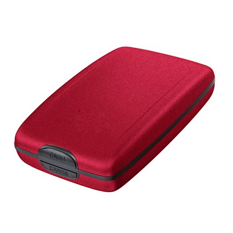 Fashion Bank Card Business Card Case Aluminum Alloy Bank Card Wallet Card Holder Bag Aluminum Bag