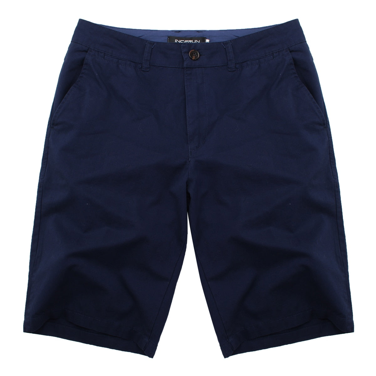 Fashion Casual Summer Shorts Men Cotton Knee Length chinos shorts Vintage Casual Men Shorts Fashion masculina Big Large Size