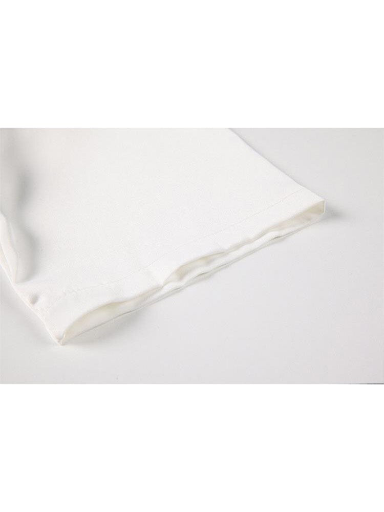 Fashion Women's Short Sleeve Shirts  Loose