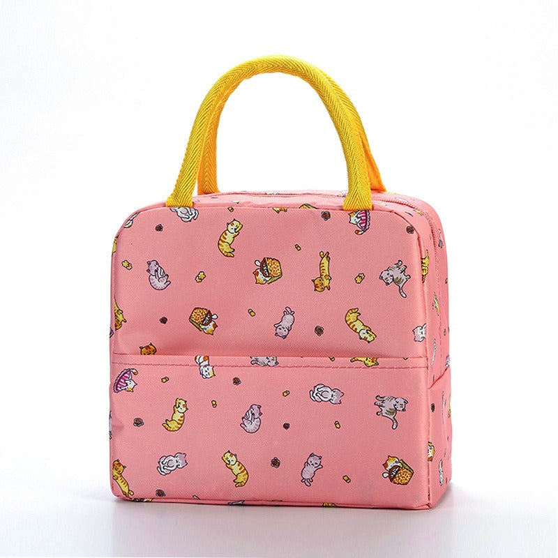 Lunch Box Bag Portable Portable Thermal Insulation Bag Lunch Bag Thickened Aluminum Foil Lunch Box Thermal Insulation Bag