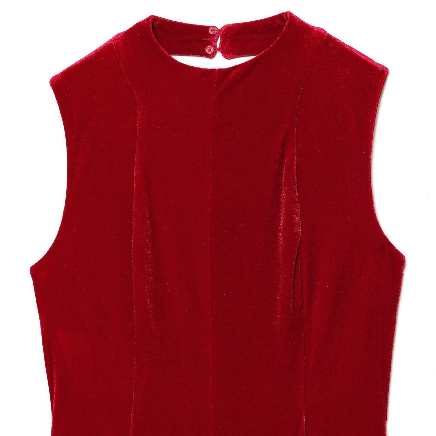 New Women's Fashion Classic Velvet Midi Dress