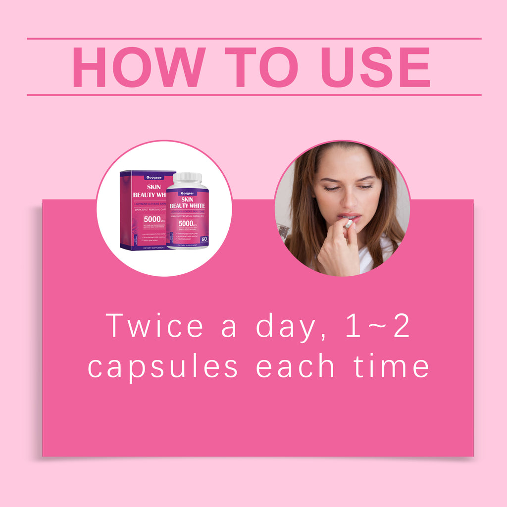 Freckle Whitening Capsule, Dark Spot Removal Capsule Facial Whitening Capsule