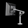 Monitor stand arm, double section arm, computer display screen, aluminum alloy dual screen office