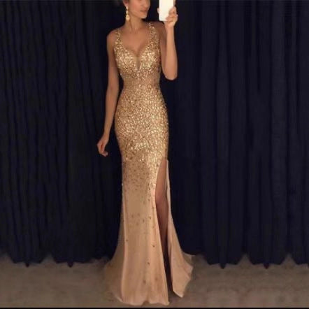Long Evening Gown Fashion Dress