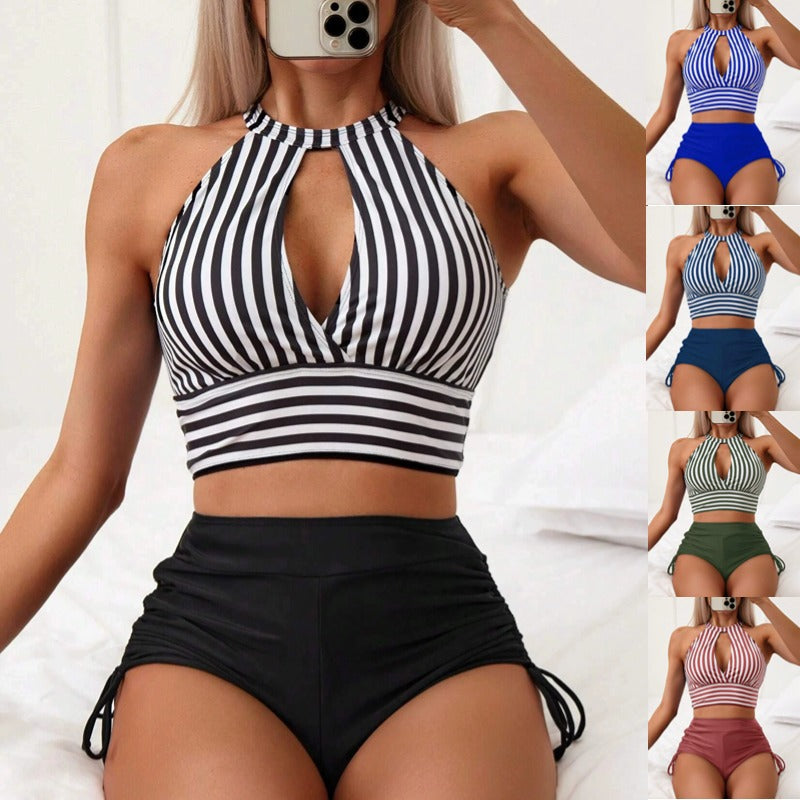 Bikini striped suit