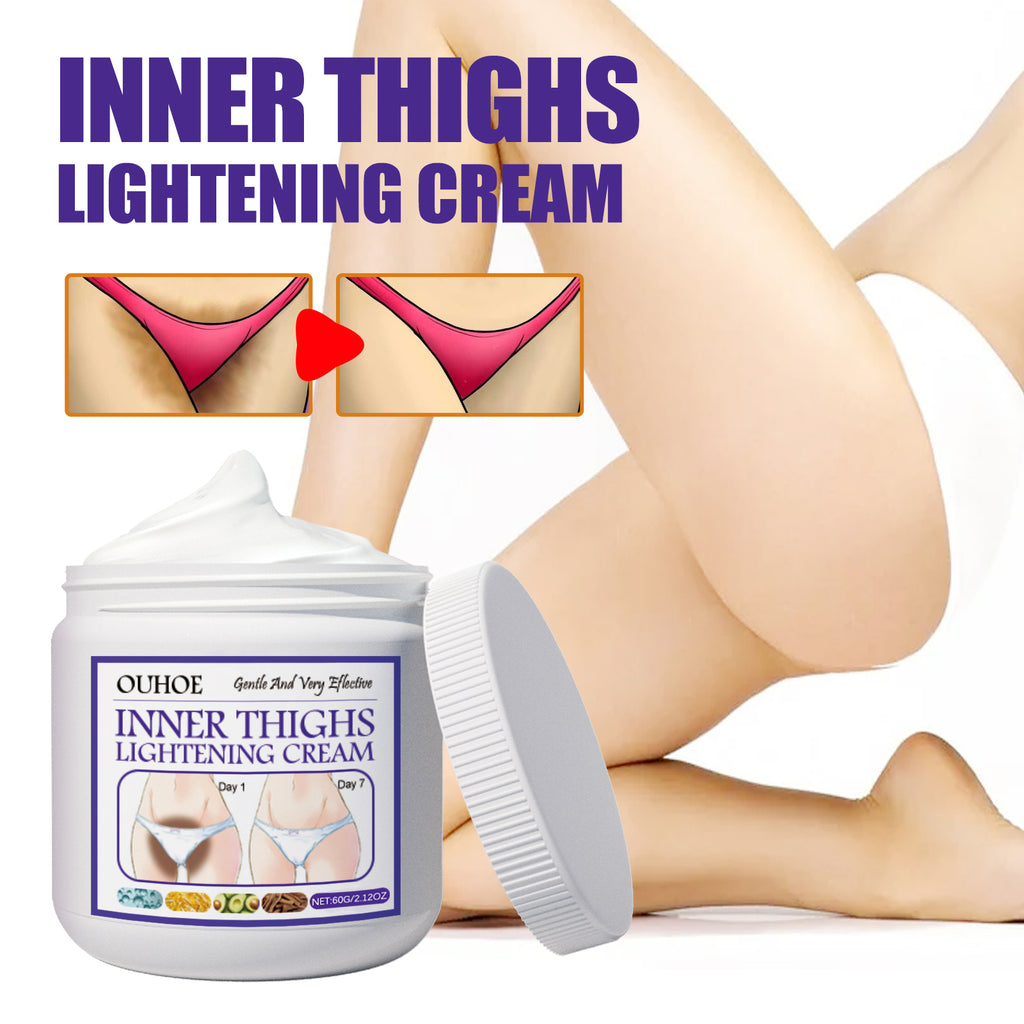 OUHOEThigh Beauty Cream, Brightening Inner Thighs, Hydrating And Moisturizing Skin, Cleansing And Caring Leg Beauty Cream