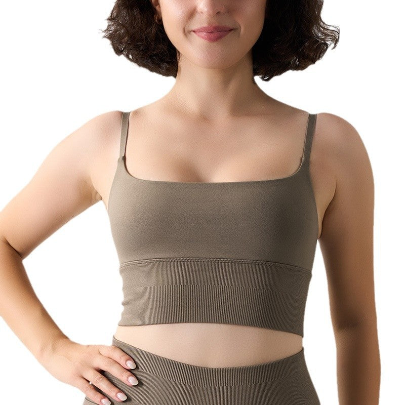 Fitness Running Anti-shock Camisole Sports Bra for Yoga