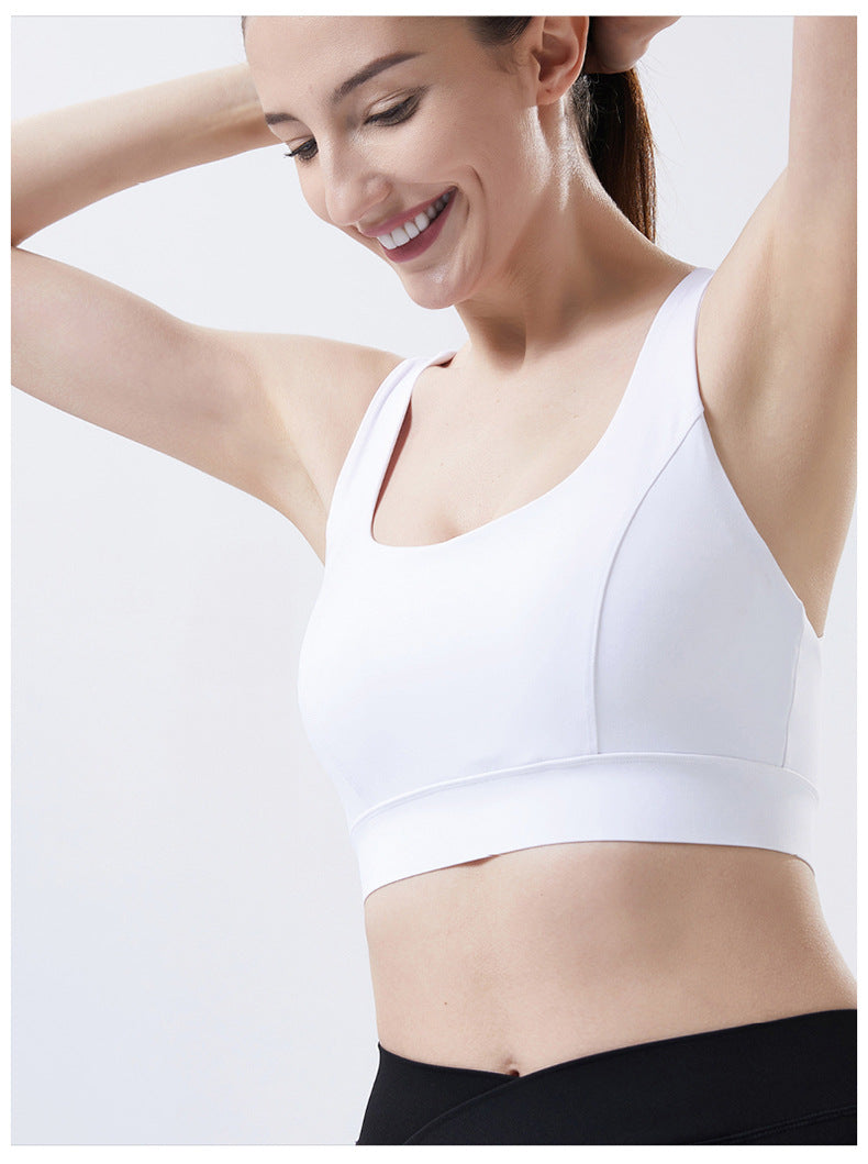 Brassière sport femme - Yoga, dos nu, maintien intégré