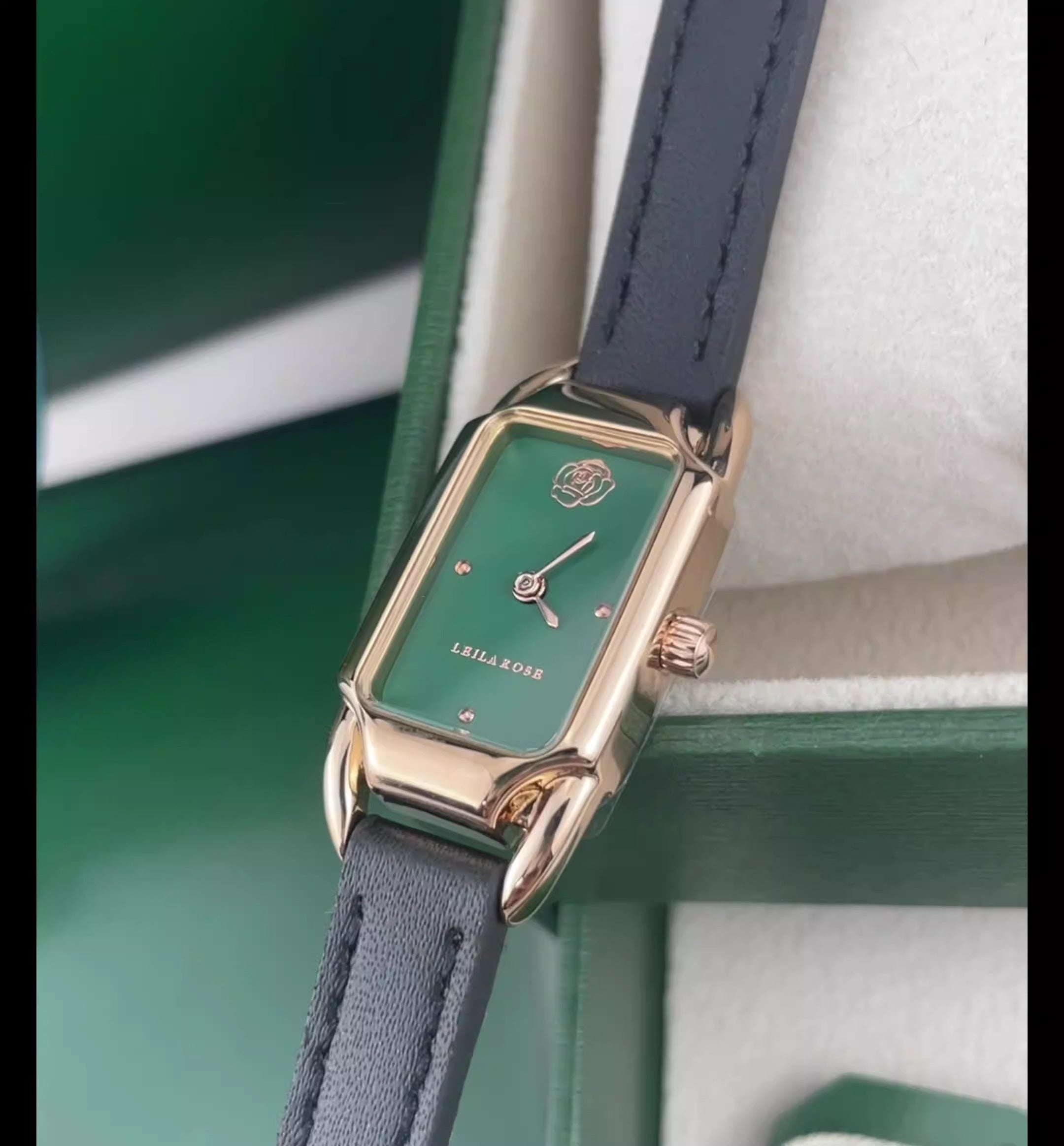 Women's Watch Brand Counter Brand Authentic Fashion Small Square Core Women's Watch Quartz Watch Popular