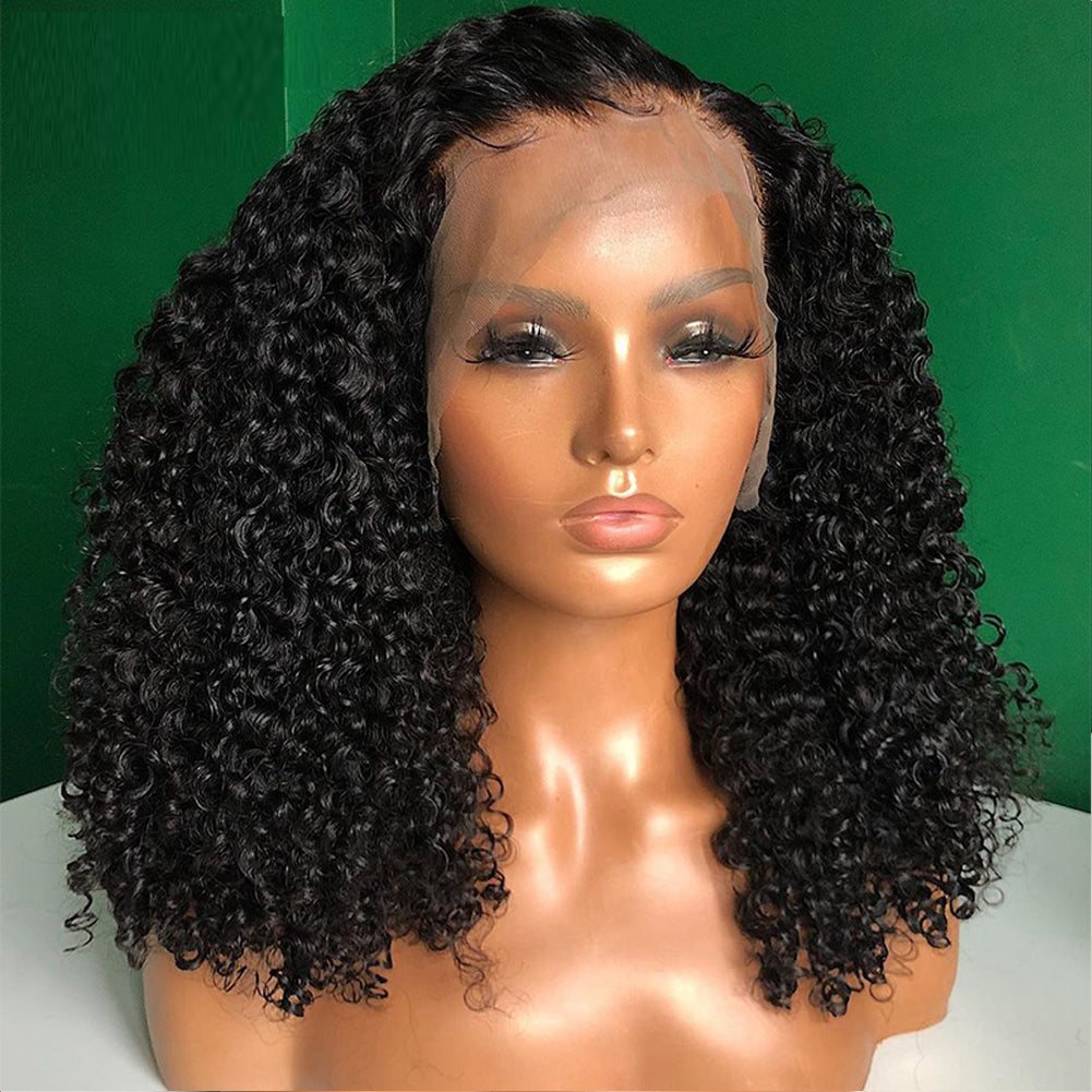 The Defined Curl Bob – Curly Lace Front Synthetic Wig r