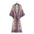 Loose Mid-Length Kimono Cardigan for Women Casual Fashion Outerwear