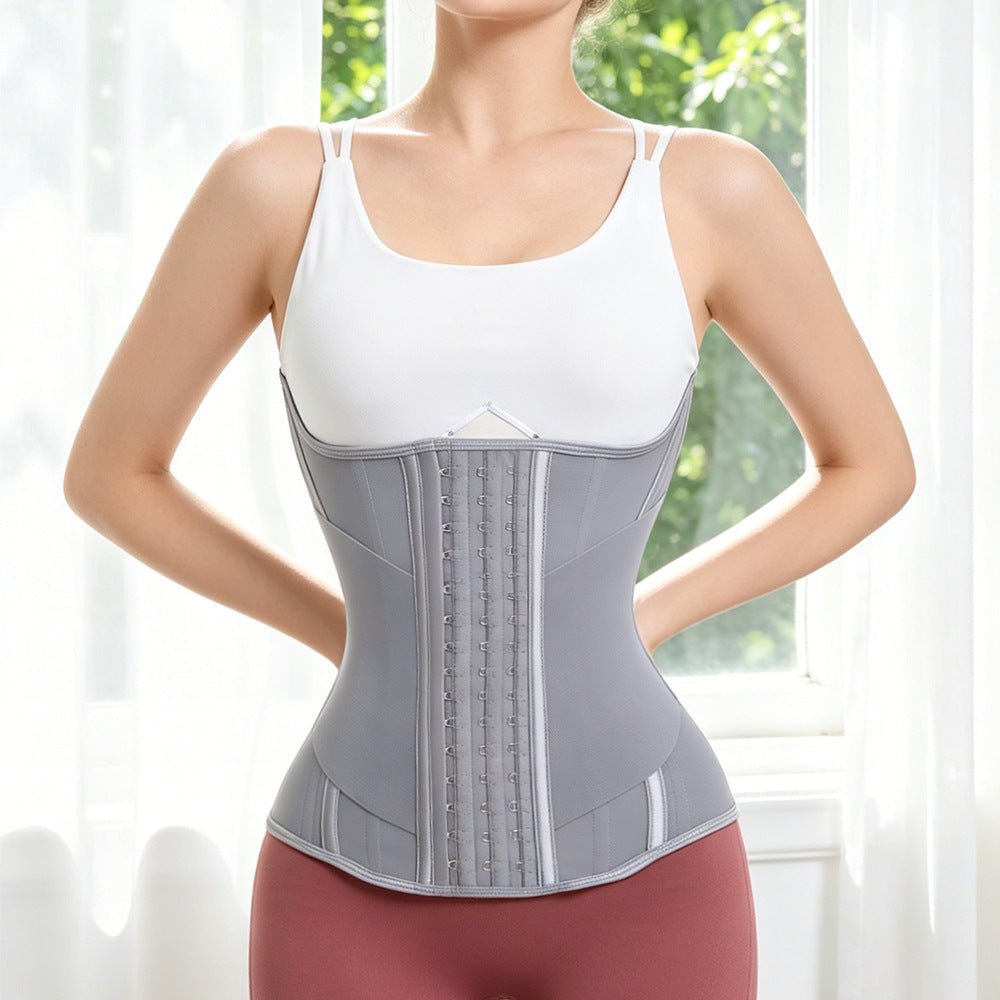 15-Bone Breathable Waist Trainer Corset Belt with Strengthened Shaping, Slimming, Sports Back Support, Postpartum Belly Wrap