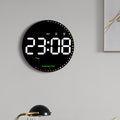 Digital Electronic Clock Calendar Wall Clock Living Room Simple Decoration LED Clock Dazzling Color Smart Clock
