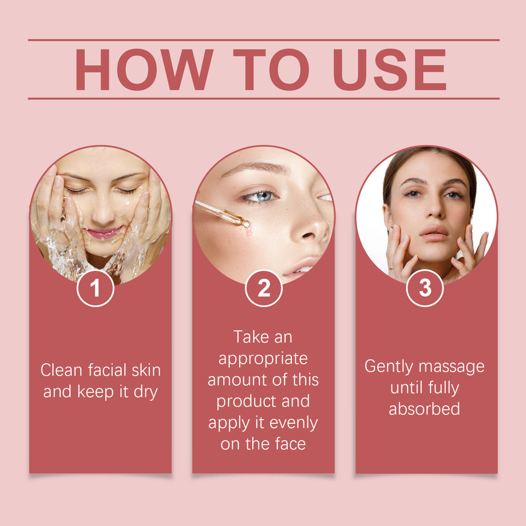 Freckle Whitening Brightening Serum, Brightening And Firming Skin Plant Extract