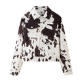 Women's Fashion Casual Animal Print Jacket