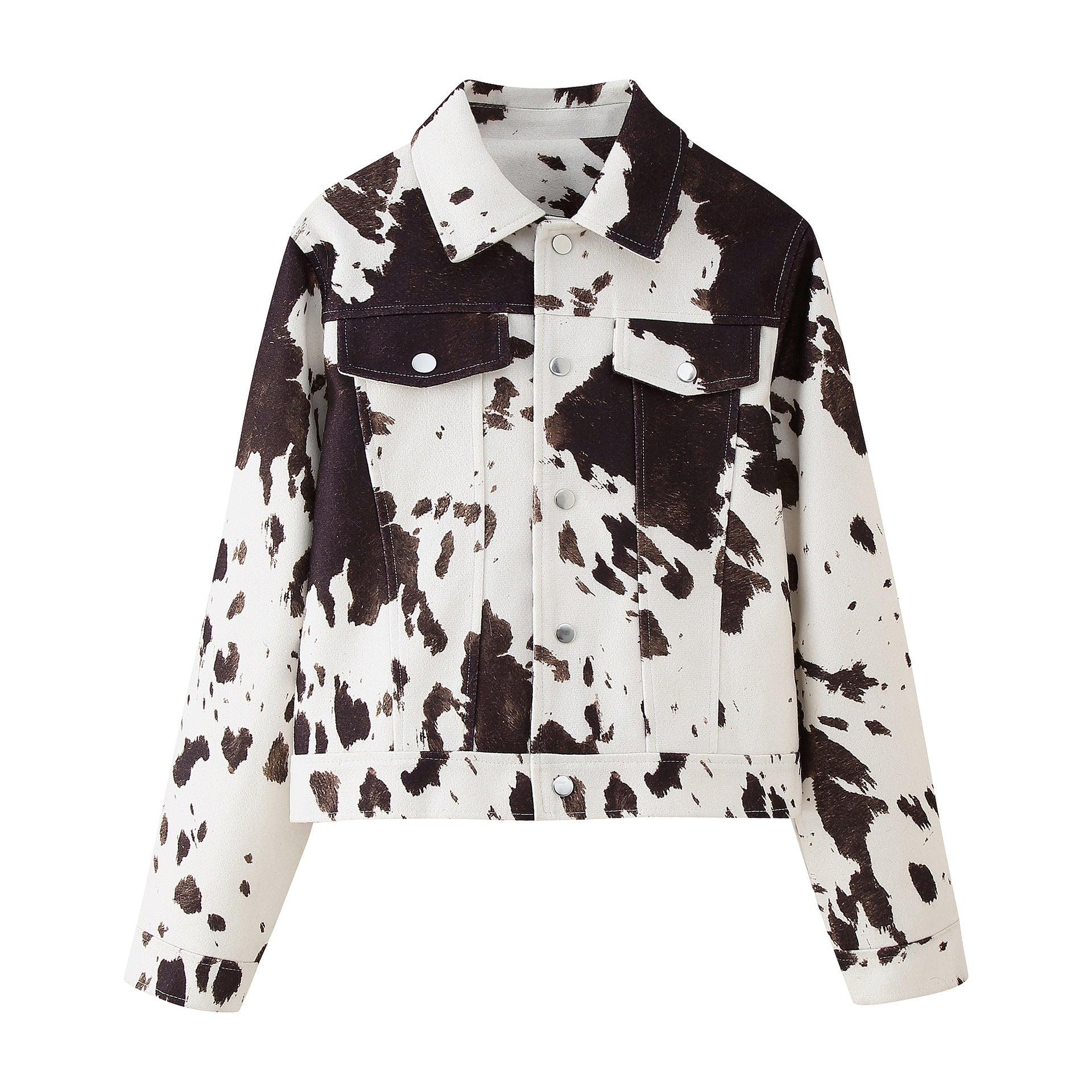 Women's Fashion Casual Animal Print Jacket