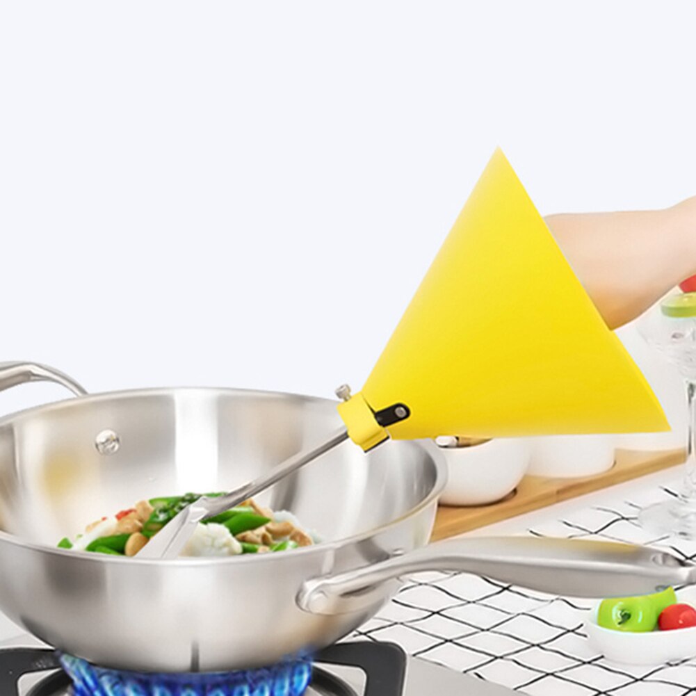 Kitchen Heat Resistant Pot Pan Anti-splash Anti-scald Glove Hand Cover Cooking Frying Oil Protector Kitchen Utensils Supplies