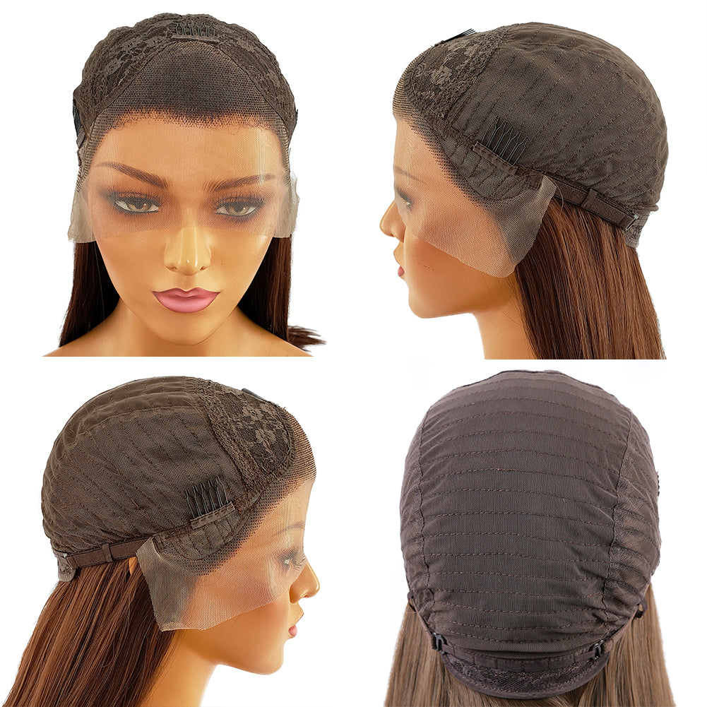 The Midnight Glam Waves – Long Curly Lace Front Synthetic Wig