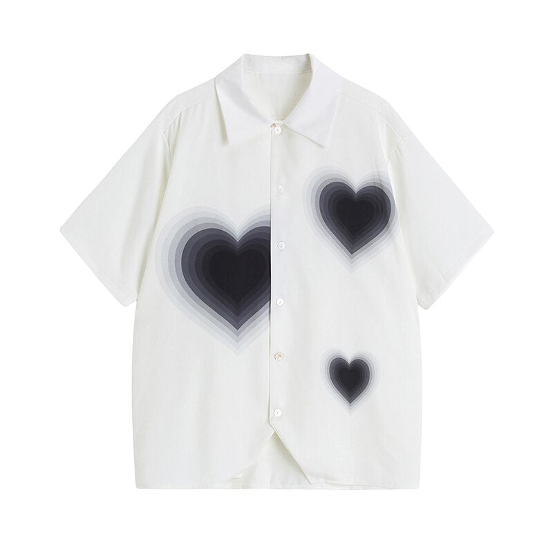 Fashion Women's Short Sleeve Shirts  Loose