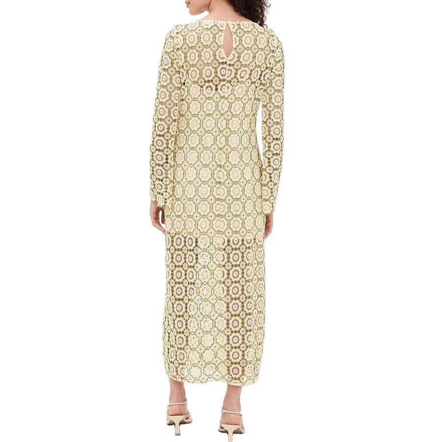 Elegant Long Sleeve Split Dress for Women - Casual Vacation Fashion StyleTrendy Dress