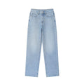 Women's Fashion Casual High-waisted Loose Comfortable Fit Denim Pants